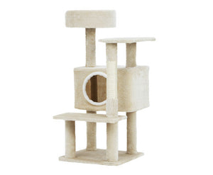 Hickory 90cm Wood Condo Cat House-0