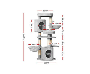 Cara Cat Tree Tower - 123cm-1