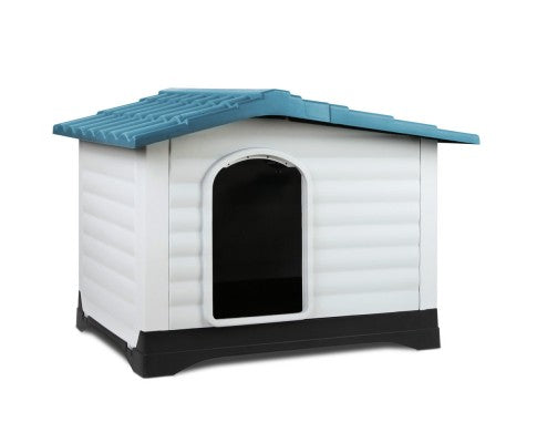 Pet Weatherproof Pet Kennel - Blue-0