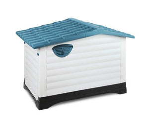 Pet Weatherproof Pet Kennel - Blue-3