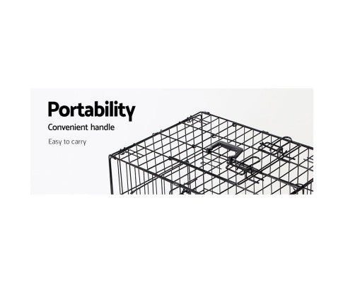 Foldable Pet Crate (Various Sizes)-3