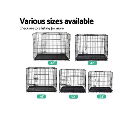 Foldable Pet Crate (Various Sizes)-1