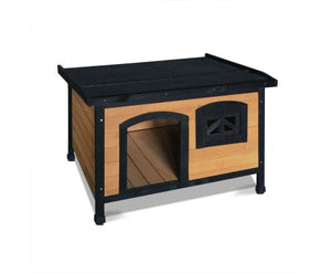 Dog Kennel with Elevated Floor - Large-0