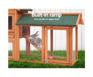 Chicken/Rabbit Hutch - Coop with Run-2