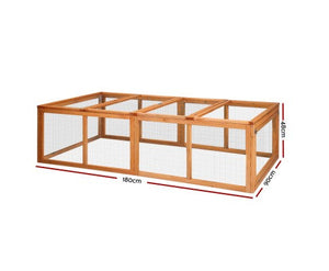 Pet Rabbit Hutch Coop-1