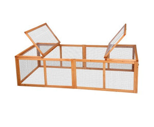 Pet Rabbit Hutch Coop-2