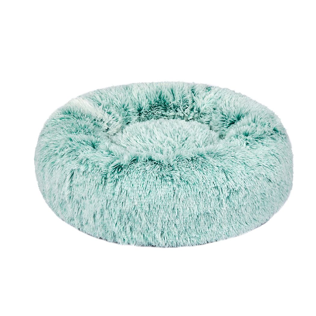 Soothing Calming Donut Pet Bed in Teal-0