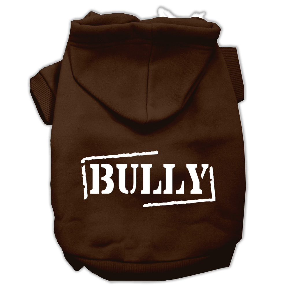 Pet, Dog & Cat Hoodie Screen Printed, "Bully"-7