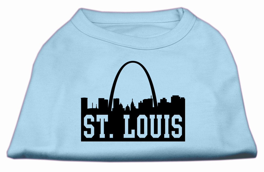 Pet Dog & Cat Shirt Screen Printed, "St. Louis Skyline"-5