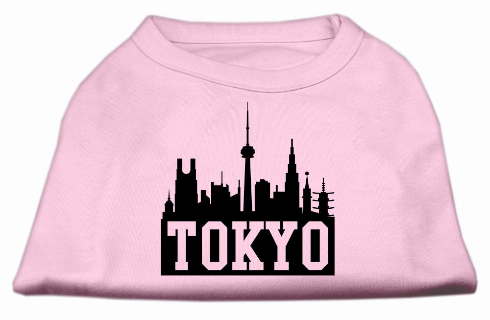 Pet Dog & Cat Shirt Screen Printed, "Tokyo Skyline"-6