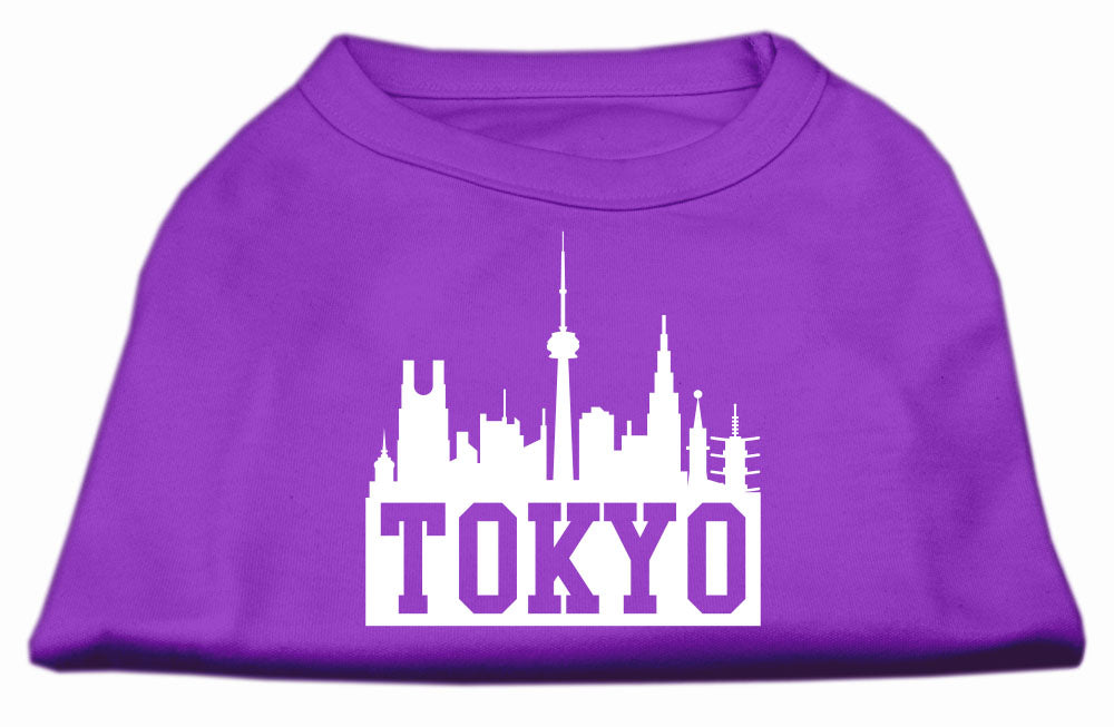 Pet Dog & Cat Shirt Screen Printed, "Tokyo Skyline"-8