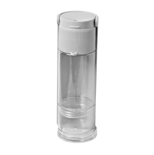 Ribbed Portable Pet Bottle in White-0