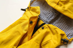 Happy Days Doggy Raincoat in Yellow-1