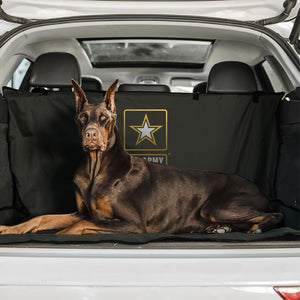 US Army Car or SUV Cargo Pet Cover - Dark Camo-0