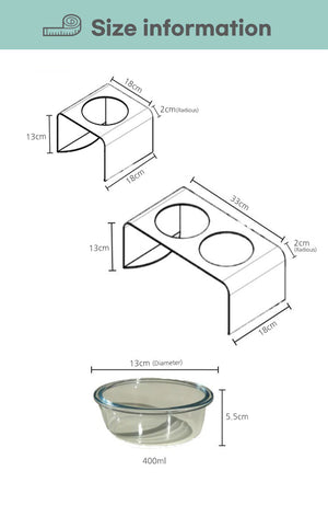 The Holographic Aurora Elevated Pet Feeding Table (PREORDER)-5