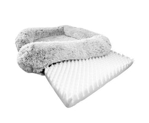 Calming Soft Plush Memory Foam Dog Bed (3 Sizes)-3