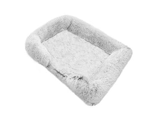 Calming Soft Plush Memory Foam Dog Bed (3 Sizes)-4