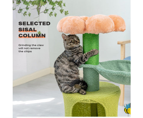 Flower Cat Scratching Post-1