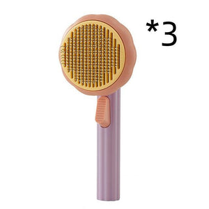 The Feline Fabulous: Hair-Saving Self-Cleaning Steel Wire Comb-14