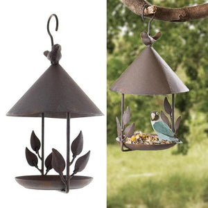 American Heritage Iron Aviary Bird Feeder-2