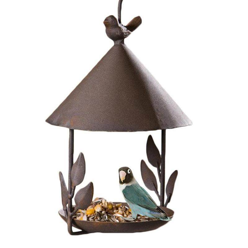 American Heritage Iron Aviary Bird Feeder-1