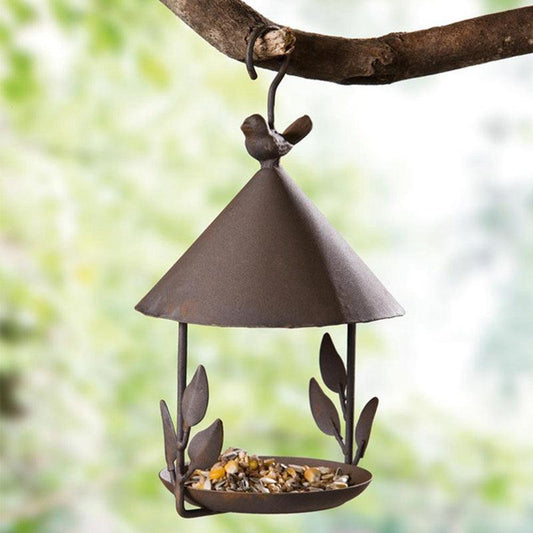 American Heritage Iron Aviary Bird Feeder-0