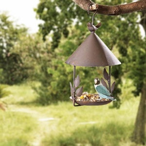 American Heritage Iron Aviary Bird Feeder-3