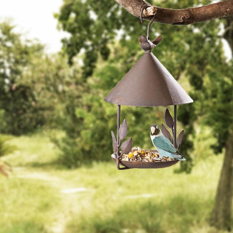 American Heritage Iron Aviary Bird Feeder-3