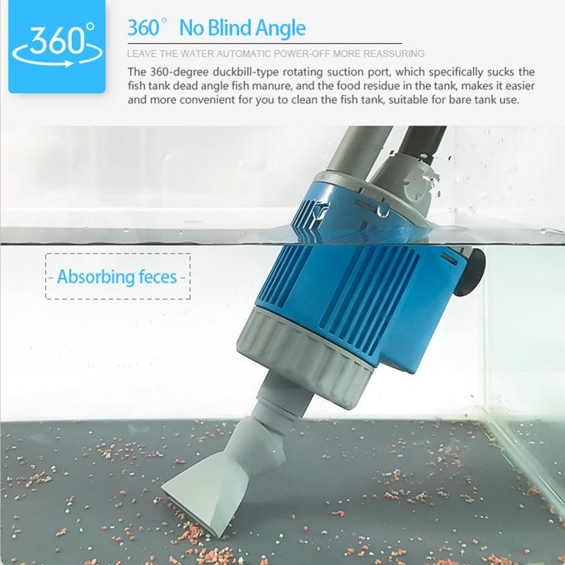 Aquarium Turboclean - Advanced Electric Gravel Cleaner And Sand Vacuum-7