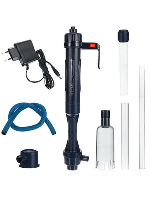 Aquarium Wizard: Electric Water Siphon & Cleaning Pump-0