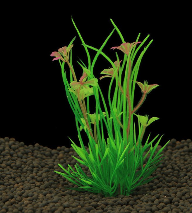 Aquatic Oasis: Vibrant Plastic Water Plant Set For Fish Tank Decoration-5