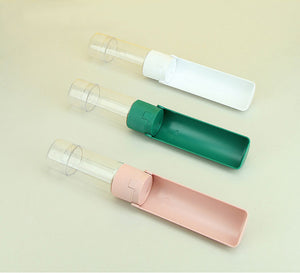 Ribbed Portable Pet Bottle in Pink-2