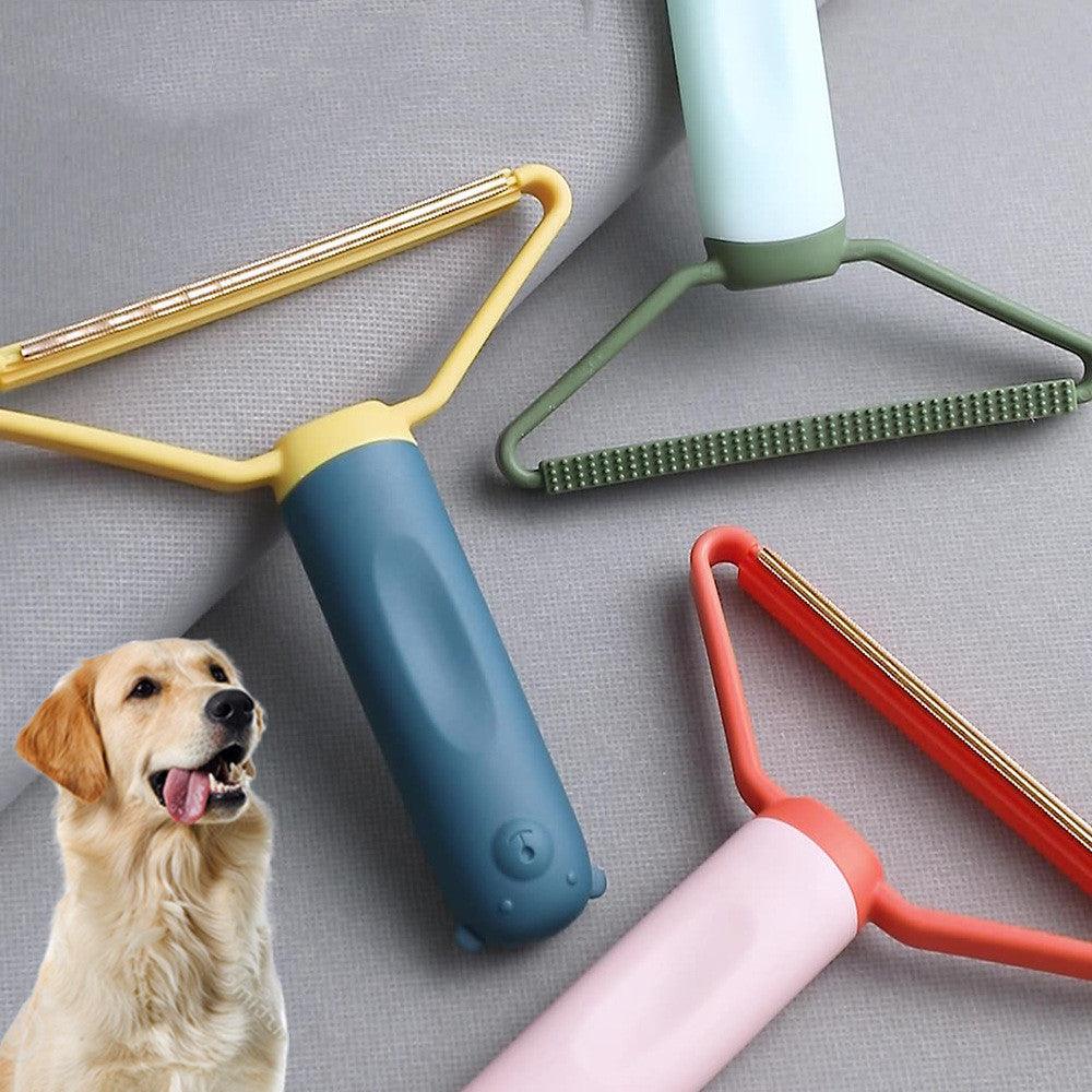 Pet Cat Dog Hair Remover Dematting Comb Double-Sided Sofa Clothes Shaver Lint Rollers For Cleaning Pets Comb Brush Removal Mitts Brush-8