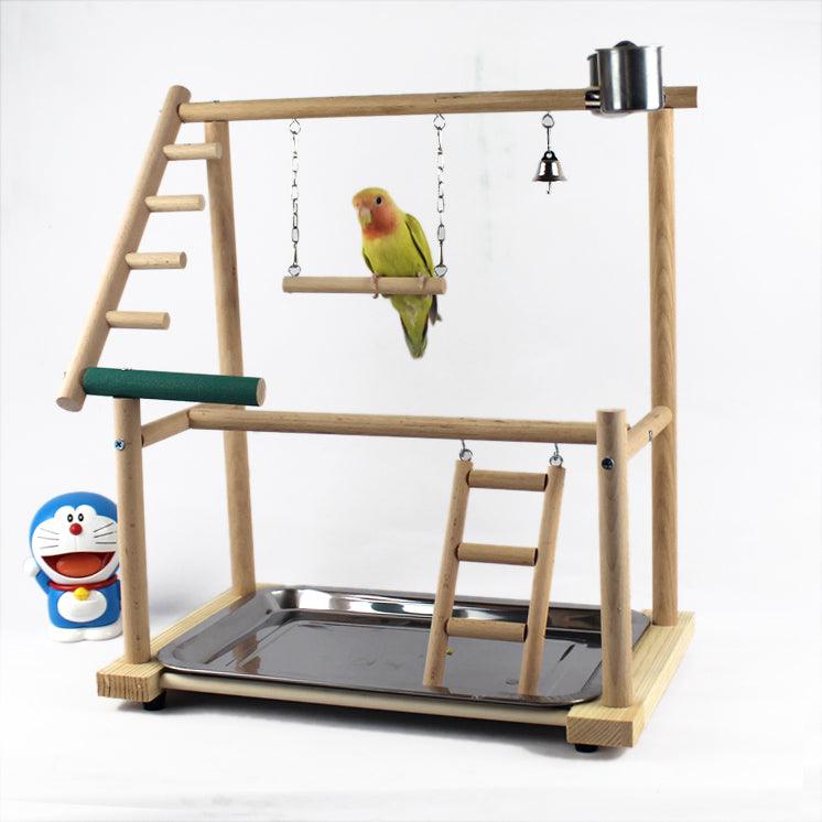 Bird Haven Desktop Training Playground - A Multi-Functional Bird Stand For Cockatiels And Parrots-0