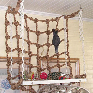 Bird's Nest Hemp Rope Climbing Net-5