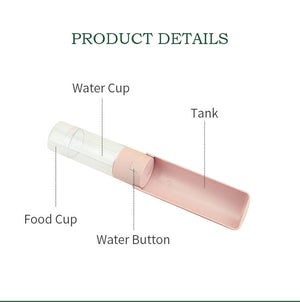 Ribbed Portable Pet Bottle in Pink-3