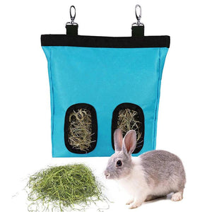 Hanging Pet Hay Feeder Bag - Convenient And Stylish Solution For Rabbits, Guinea Pigs, And Chinchillas-18