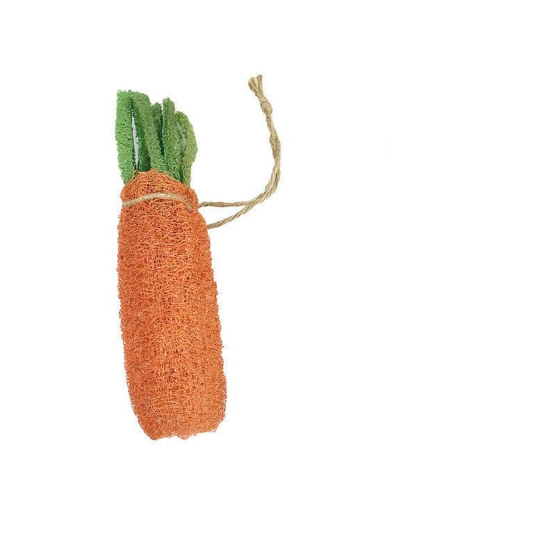 Natural Woven Carrot Hamster Toy - Fun And Eco-Friendly Molar Supplies-8