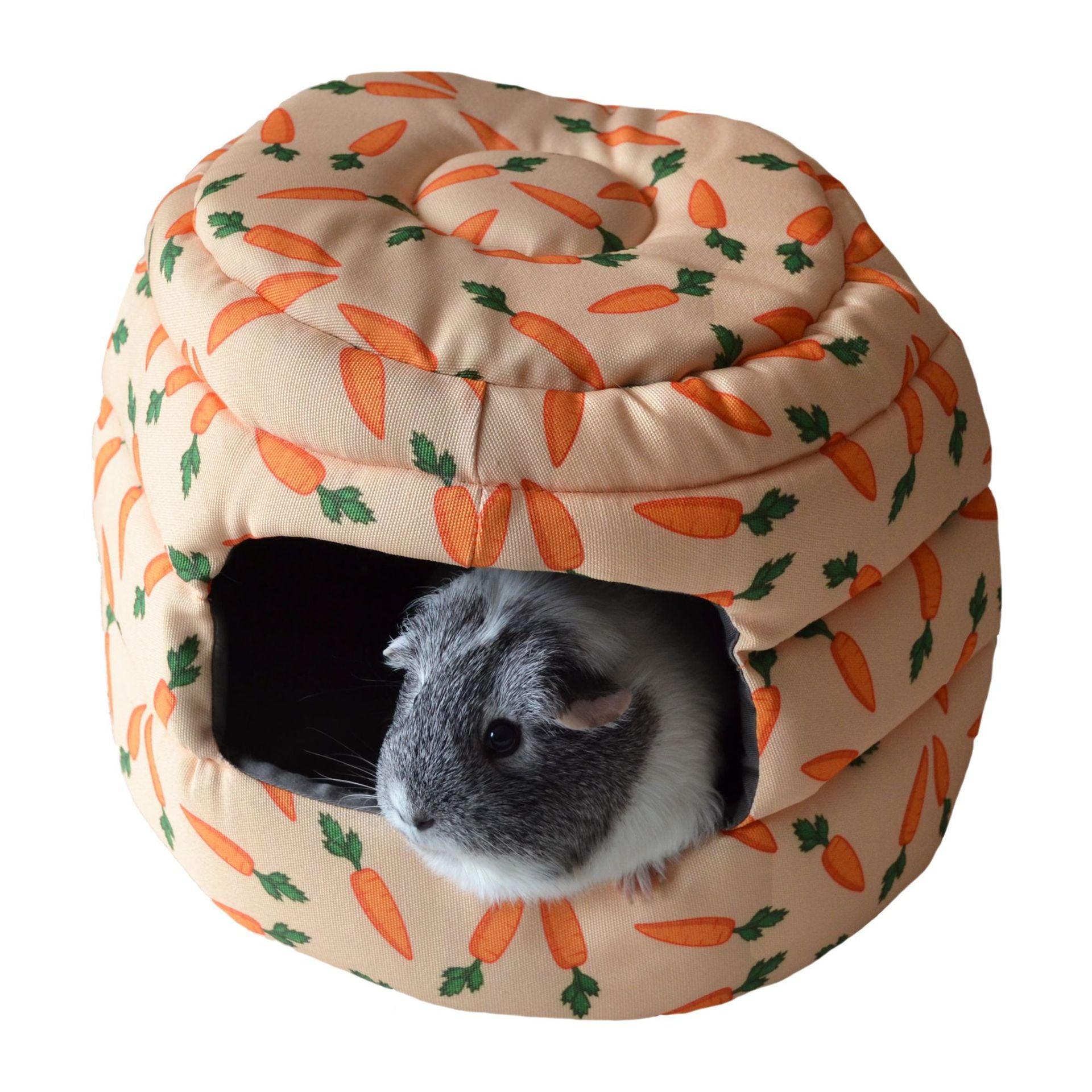 Cozy Cotton Bunny Guinea Pig Winter Nest-0