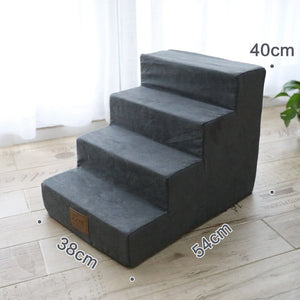 Four-story pet stairs dog agility equipment-9