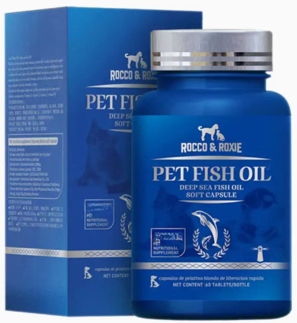 Boost Your Pet's Health with Deep Sea Salmon Oil - Natural EPA & DHA Fatty Acids-0