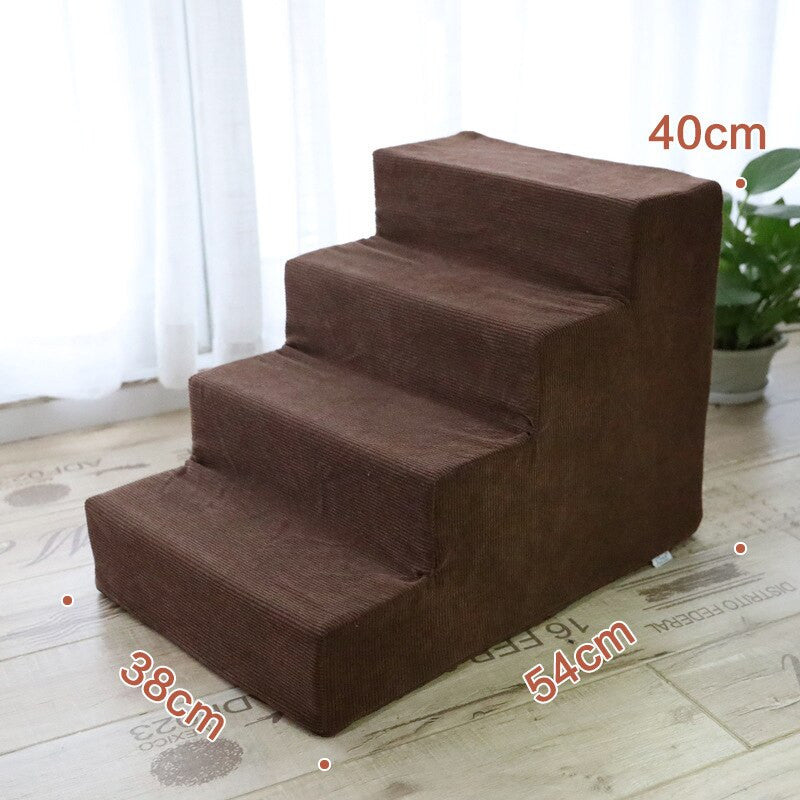 Four-story pet stairs dog agility equipment-8