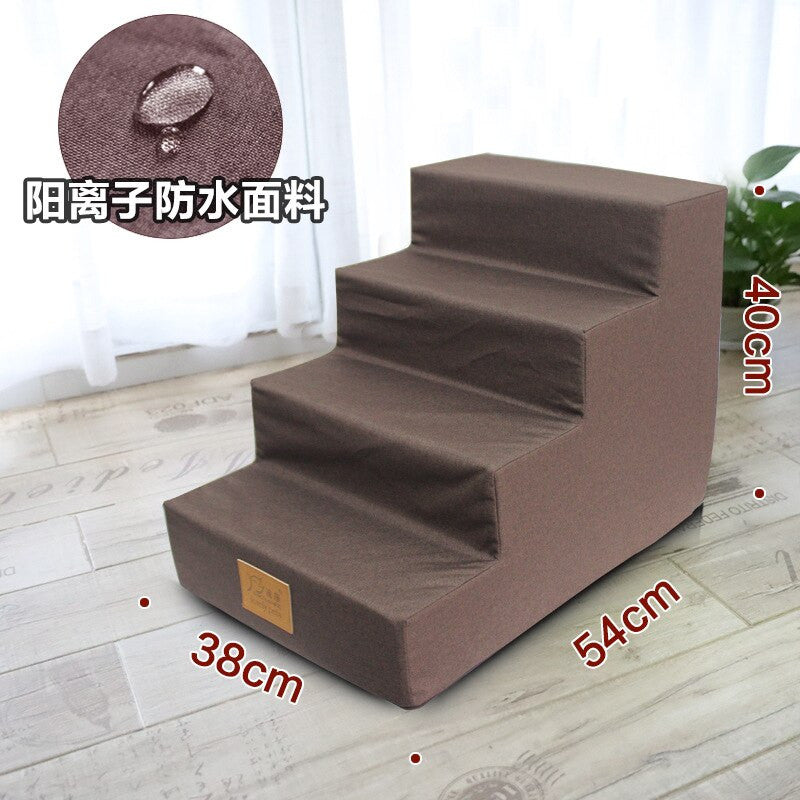 Four-story pet stairs dog agility equipment-5