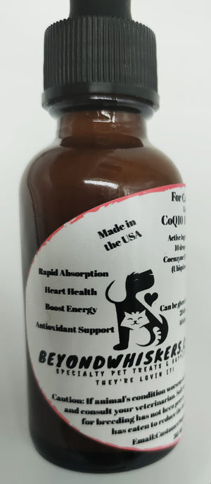 BeyondWhiskers Liquid Coq10 for pets 30ml Bottle Cats and Dogs-2