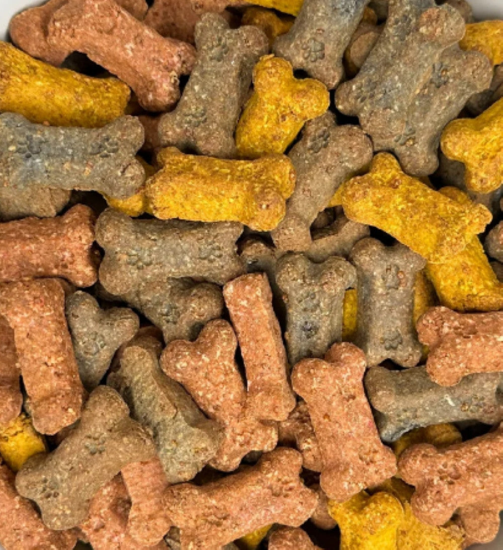 Meaty Mini Bites Beef, Turkey, and chicken soft dog treats (BULK) 10 lbs-0