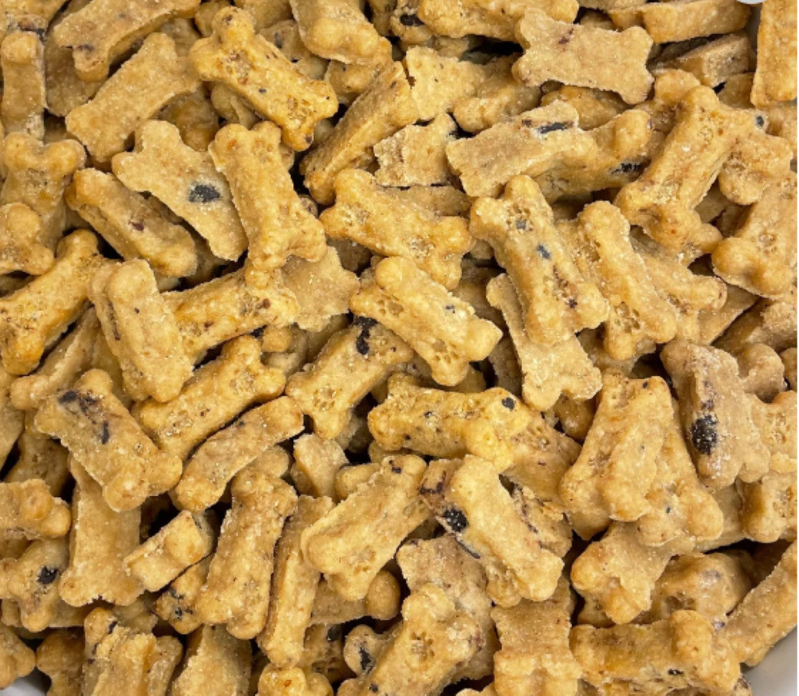 Mini Carob Chip Bones Soft and Chewy Dog Treats-0