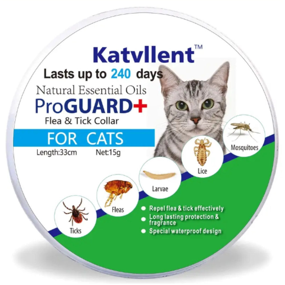 Natural Protection: Flea & Tick Collar for cats & kittens-0