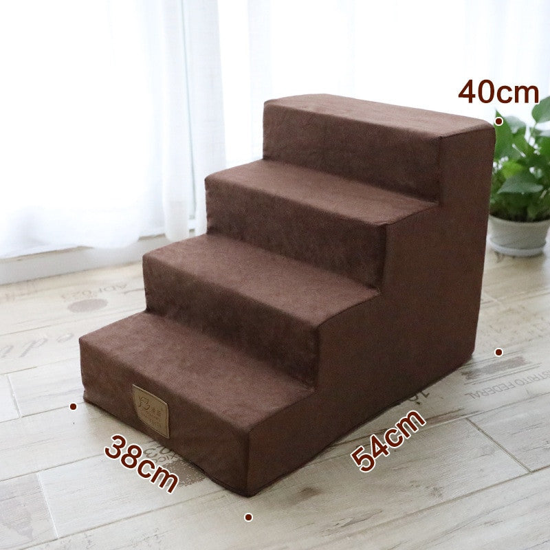 Four-story pet stairs dog agility equipment-4