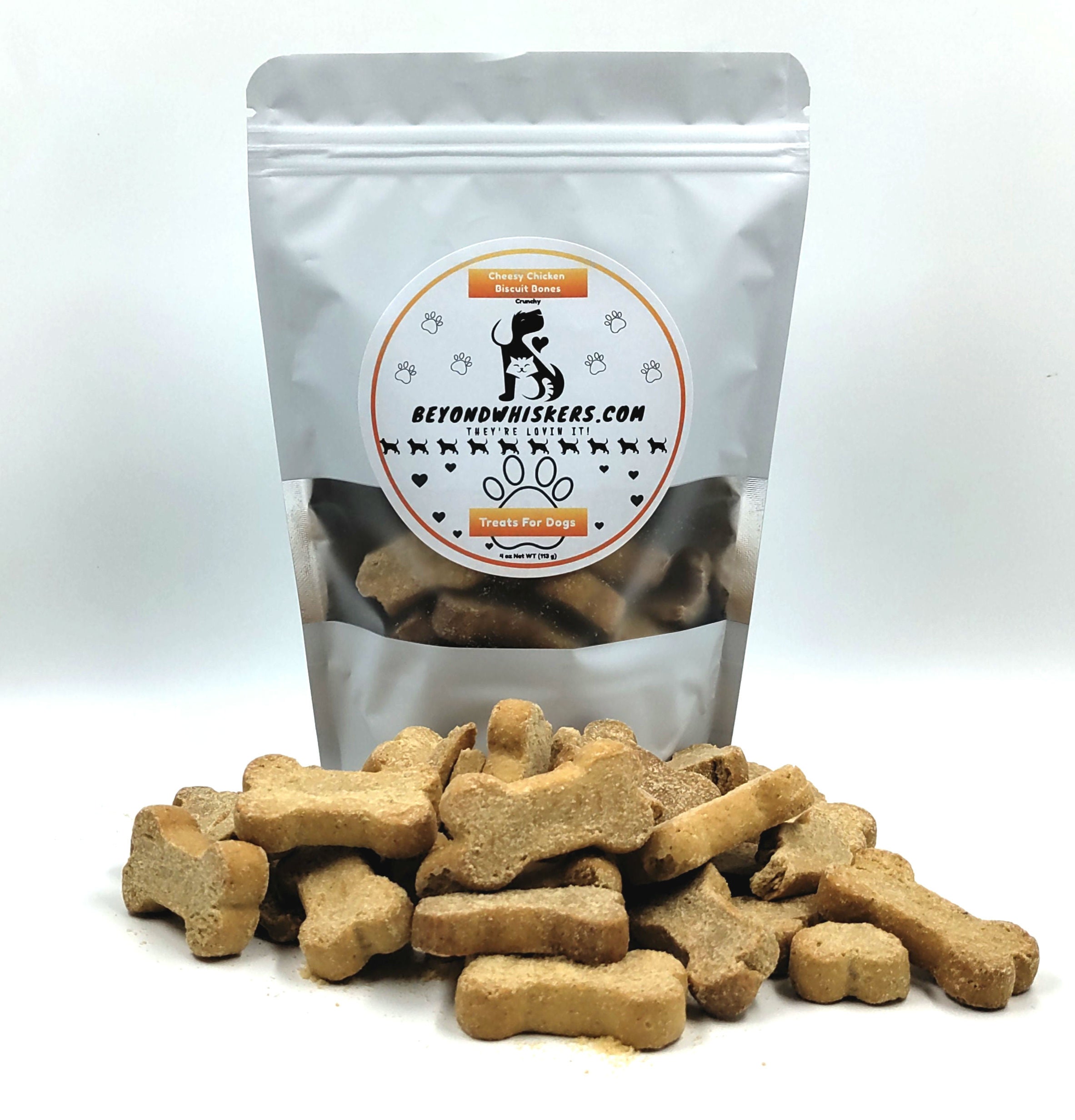 Cheesy Chicken Dog Treats, Crunchy Cravers limited ingredient Dog treats-0