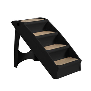 Foldable & Washable Pet Stairs Ramp - Black-0